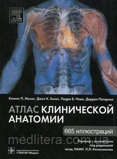 Кеннет П., Мозес К.П., Бэнкс Дж.К., Нава П.Б. Атлас клинической анатомии. 665 иллюстраций 502598409 фото