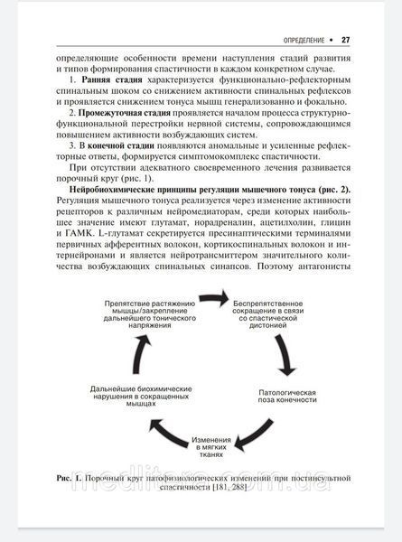 Гусев Е.И. Спастичность. Клиника, диагностика и комплексная реабилитация с применением ботулинотерапии 2020 г х976 фото